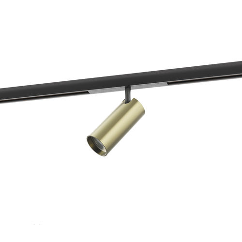 Faretti a binario LED - Q4 - BUZZI & BUZZI - tondo / in alluminio / contract