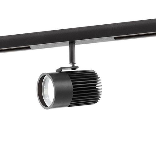 Faretti a binario LED - GL - BUZZI & BUZZI - tondo / in alluminio / contract