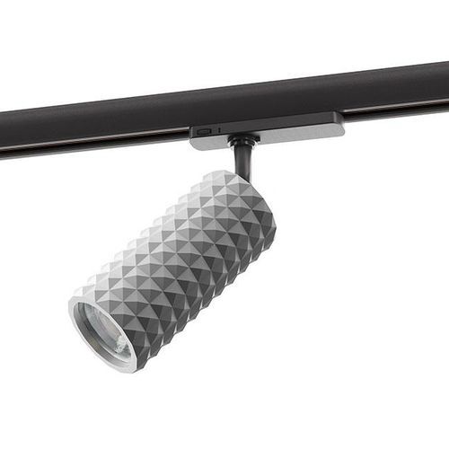 Faretti a binario LED - INCISO Q4 - BUZZI & BUZZI - tondo / in acciaio / in ferro