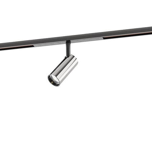 Faretti a binario LED - Y1 NANO - BUZZI & BUZZI - cilindrico / in alluminio / per uso residenziale