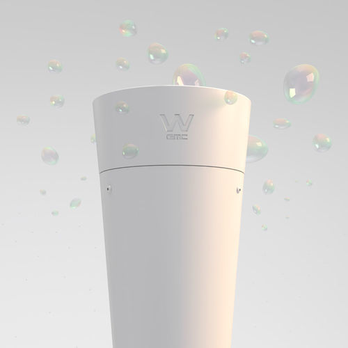 Lampada da pavimento - W - BUZZI & BUZZI - Aircoral® / contemporanea / senza fili