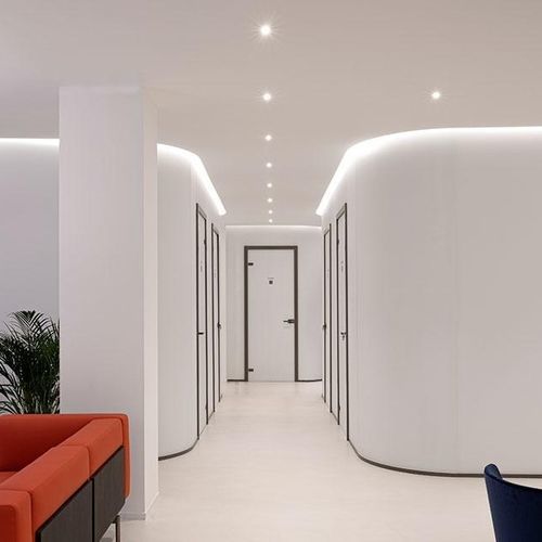 Faretto da incasso a muro - RHINO - BUZZI & BUZZI - da incasso a soffitto / LED / orizzontale