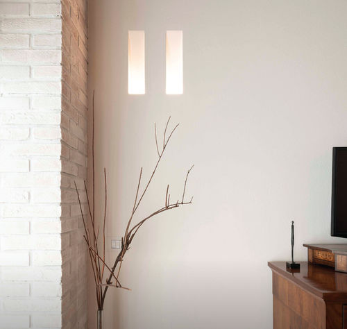 Luce da incasso a muro - GHOST - BUZZI & BUZZI - LED / alogena / rettangolare