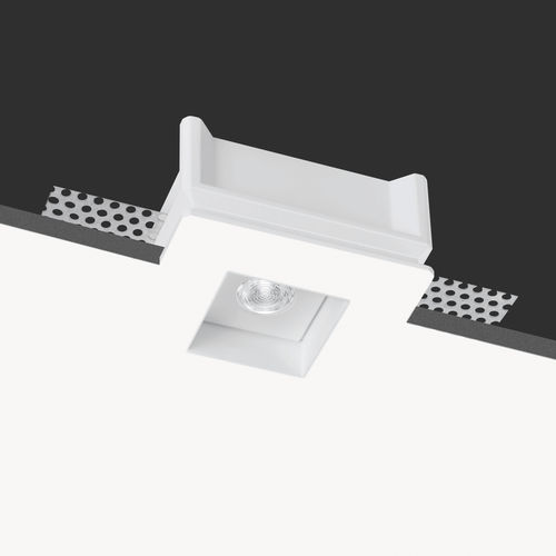 Downlight da incasso - INVISILED - BUZZI & BUZZI - LED / quadrato / IP44