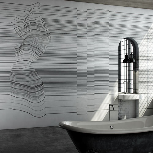 Rivestimento murale per interni - BORDERLINE - Glamora - in vinile / testurizzato / aspetto tessuto