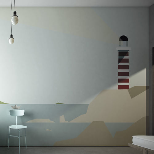 Rivestimento murale per interni - LIGHTHOUSE - Glamora - in vinile / testurizzato / con motivo stampato