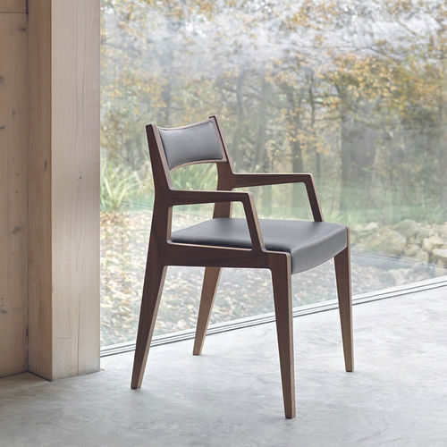 Sedia da ufficio contemporanea - BAKER - Dare Studio - da interno / in tessuto / con supporto in legno massiccio