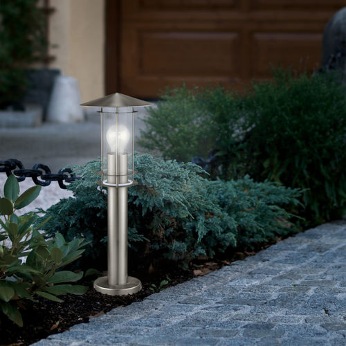 Lampioncino da giardino - LISIO : 30187 - EGLO Leuchten GmbH - classico / in acciaio inossidabile / in vetro