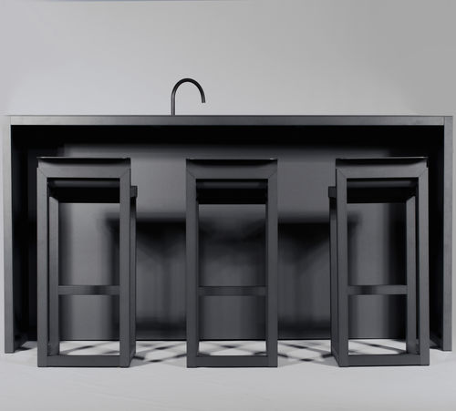 Mobile bar da giardino per uso residenziale - SACHI - Premium Outdoor Furniture