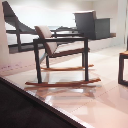 Poltrona club contemporanea - SPIKES - SACHI - Premium Outdoor Furniture - in alluminio / da giardino / a slitta