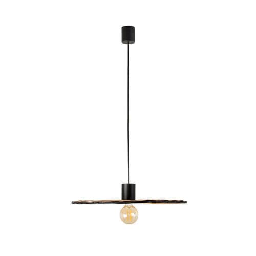 Plafoniera design minimalista - COSTAS 600 - Faro Barcelona - rotonda / in rattan / in metallo