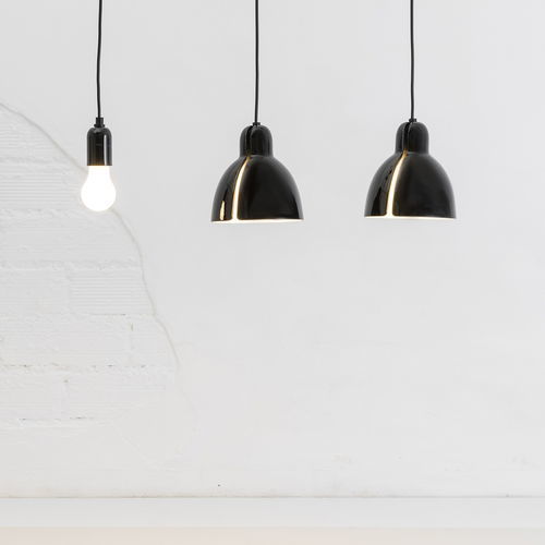 Plafoniera design minimalista - VENICE - Faro Barcelona - conica / in ceramica / LED