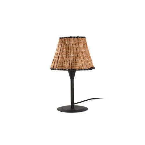 Lampada da tavolo - SUMBA S - Faro Barcelona - in rattan / contemporanea / con cavo