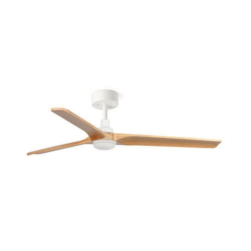 Ventilatore da soffitto montaggio a soffitto - HEYWOOD L LED - Faro Barcelona - residenziale / da interno / in acciaio