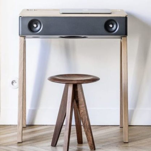 Altoparlante da terra - LX  - La Boite Concept - Bluetooth / attiva / con porta USB