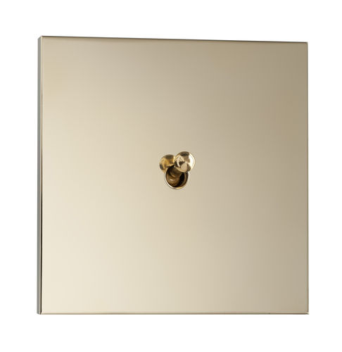 Interruttore a leva - COLLECTION SYDNEY: PSY001-BZ - LUXONOV - ad incasso / in ottone / contemporaneo