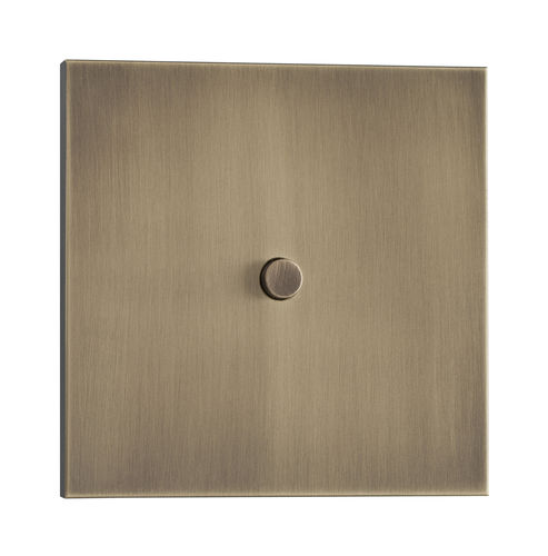 Interruttore a pulsante - COLLECTION NEVA: PNV001-VO - LUXONOV - ad incasso / in ottone / contemporaneo