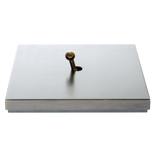 Interruttore a leva - COLLECTION SYDNEY: PSY001-NB - LUXONOV - ad incasso / in ottone / contemporaneo