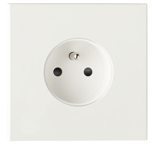 Presa di corrente - COLLECTION SIAM - PSI001-RA - LUXONOV - da parete / in ottone / contemporanea