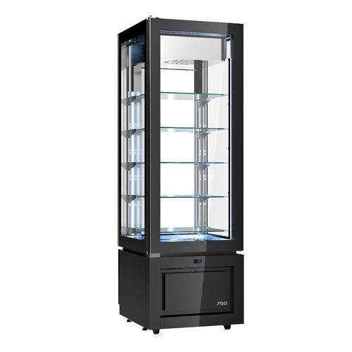 Vetrina refrigerata ad armadio - LUXOR NEW STYLE - KD6ASX - Sagi - per negozio / nera / con sportello