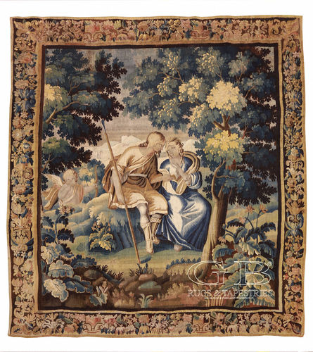 Arazzo Aubusson - 141601643307 - bersanetti giovanni - in stile / a motivi / in lana