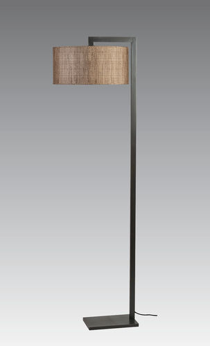 Lampada da pavimento - DEP - Stéphane DAVIDTS - in bronzo / in tessuto / contemporanea