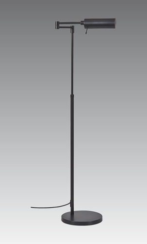 Lampada da terra - KOMOMBO - Stéphane DAVIDTS - in metallo cromato / in bronzo / contemporanea