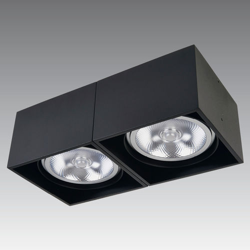 Downlight sporgente - ATRIA 2 FIXE - Stéphane DAVIDTS - LED / rettangolare / da interno