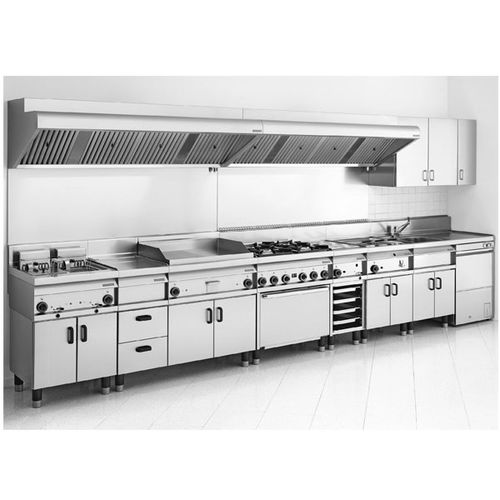 Cucina professionale in acciaio inossidabile - 65 LINE - Maquinaria Industrial Hostelara S.L.U. - modulare / diritta / compatta