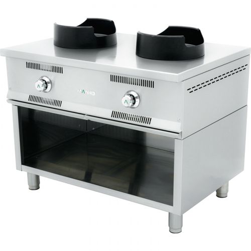 Wok a gas - W- ECO - Maquinaria Industrial Hostelara S.L.U. - professionale / 1  fuoco / da incasso