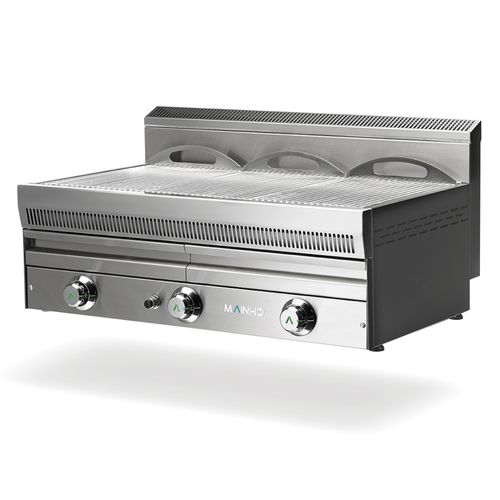 Grill a gas - NG - Maquinaria Industrial Hostelara S.L.U. - da bancone / professionale / in acciaio inossidabile