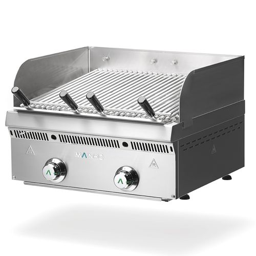 Grill a gas - PBV - Maquinaria Industrial Hostelara S.L.U. - da bancone / professionale / in acciaio inossidabile