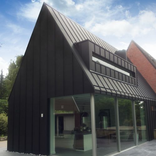 Copertura in zinco - NEDZINK NOIR - NedZink - a tenuta stagna