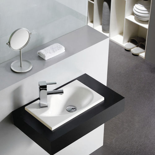 Lavabo da incasso - AQUA - Bath Collection S.L. - in resina / contemporaneo