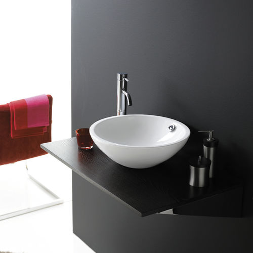 Lavabo da appoggio - CASTELLÓN - Bath Collection S.L. - in porcellana / rotondo / contemporaneo
