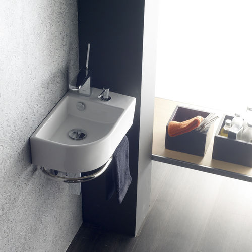 Lavabo sospeso - PATERNA/D - Bath Collection S.L. - in porcellana / contemporaneo