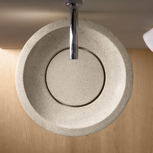 Lavabo da appoggio - SUANCES - Bath Collection S.L. - in granito / rotondo / contemporaneo
