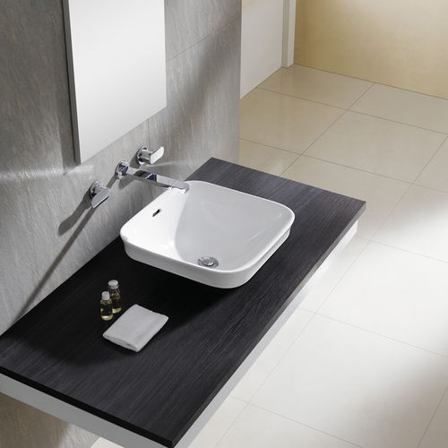 Lavabo da semincasso - TOKIO - Bath Collection S.L. - in porcellana / quadrato / contemporaneo