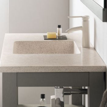 Lavabo da incasso - POTES - Bath Collection S.L. - in granito / rettangolare / contemporaneo