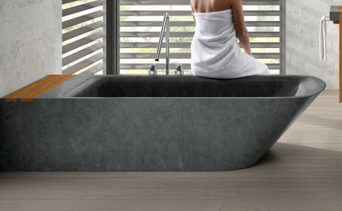 Vasca da bagno da appoggio - SIMI - Bath Collection S.L. - in pietra