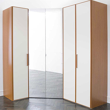 Armadio ad angolo - SPEEDY  - Homes - contemporaneo / in legno / con ante battenti