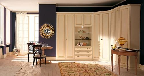 Armadio ad angolo - SOUL - Homes - classico / in legno / con ante battenti