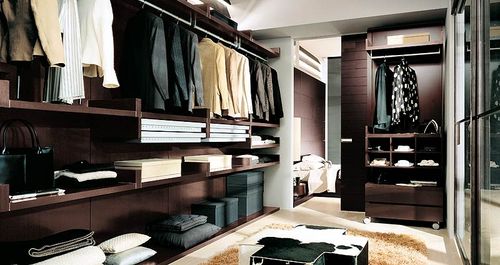 Cabina armadio contemporanea - SPAZIO CAB  - Homes - in legno