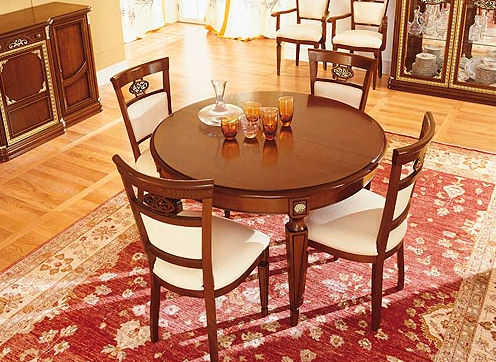 Tavolo classico - CAPRI  - Homes - in legno / rotondo