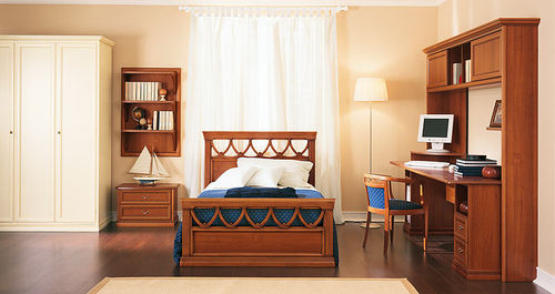 Letto singolo - PITTI + PITTI CHARM - Homes - classico / in legno