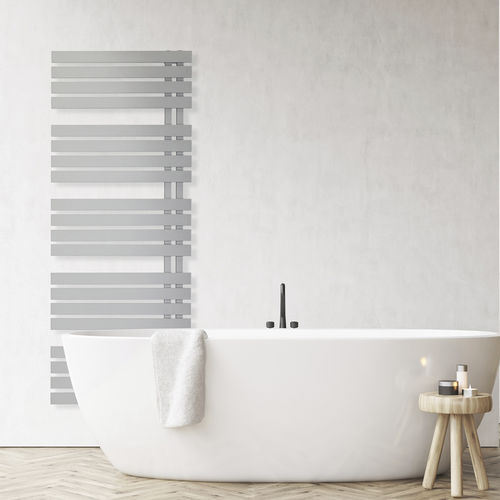 Scaldasalviette ad acqua calda - HTT - CHRISTESEN GmbH - elettrico / contemporaneo / in acciaio