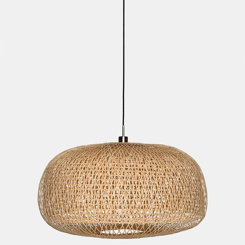 Lampada a sospensione - DOPPIO FACET - AY ILLUMINATE - in bambù / contemporanea / senza fili