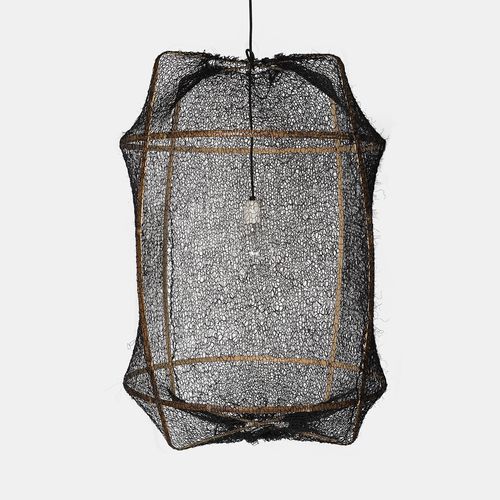 Lampada a sospensione - Z1 BLACK : SISAL NET  - AY ILLUMINATE - in bambù / contemporanea / senza fili