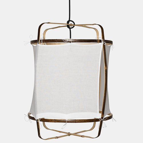 Lampada a sospensione - Z5 BLACK - AY ILLUMINATE - in cotone / in bambù / contemporanea
