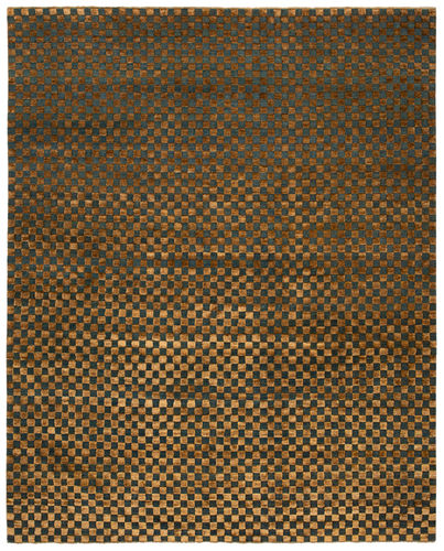 Tappeto contemporaneo - CHECKERBOARD - JAN KATH - Contemporary Rug Art - geometrico / in lana / in seta